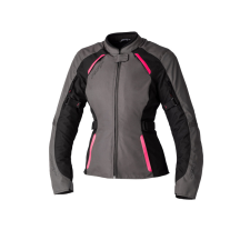 RST Ava CE Női Textil Dzseki - Szürke/Fekete/Neon Rózsaszín Méret M motoros kabát