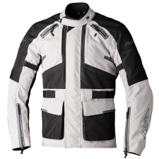 RST endurance ce textil dzseki - ezüst/fekete motoros kabát