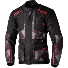 RST Endurance CE Textil Dzseki - Fekete/Álcaruha/Vörös Méret 5XL motoros kabát