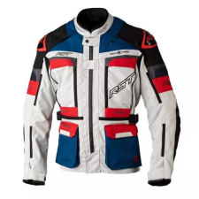 RST Motorkerékpár kabát RST Pro Series Adventure-Xtreme CE fehér-piros-kék motoros kabát