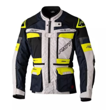 RST Motoros kabát RST Pro Series Adventure-Xtreme CE ezüst-kék-sárga motoros kabát