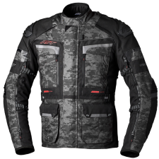 RST pro series adventure-x dzseki textil - szürke/Álcaruha motoros kabát
