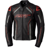  RST S1 CE Bőrdzseki - Fekete/Szürke/Piros Méret 3XL
