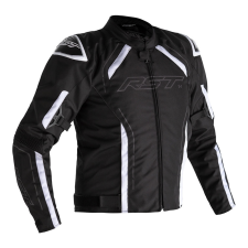 RST S-1 Dzseki Textil Fekete/Fehér Méret XL motoros kabát