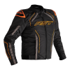 RST S-1 Dzseki Textil Fekete/Szürke/Narancs Méret 3XL