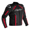 RST S-1 textil dzseki fekete/piros/fehér férfi méret XXL RST Sisakok és ruházat Kabát