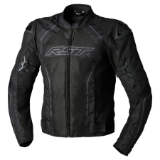 RST textil dzseki S1 hálós férfi - fekete RST Sisakok és ruházat Kabátok motoros kabát