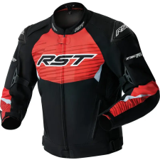 RST Tractech D3O textil dzseki - fekete/piros RST Sisakok és ruházat Kabátok motoros kabát
