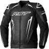 RST tractech evo 5 bőrdzseki férfi - fekete/fehér/fekete