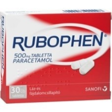RUBOPHEN Rubophen 500 mg tabletta 30x gyógyhatású készítmény