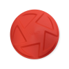  Rugalmas frizbi kutyáknak – strapabíró, könnyű gumijáték piros