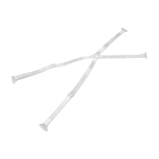 Rugalmas keresztpántok melltartóhoz Chrysalis, 31 - 45 cm, Fehér melltartó