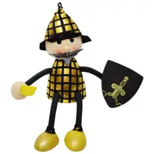  Rugós figura (kapuőr) játékfigura