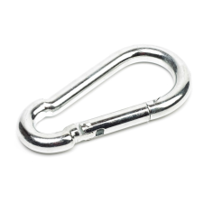 Rugós karabiner szemmel DIN 5299/A 6x60 Vz. barkácsolás, csiszolás, rögzítés