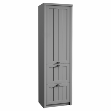  Ruhásszekrény S1D2S, szürke, PROVANCE bútor