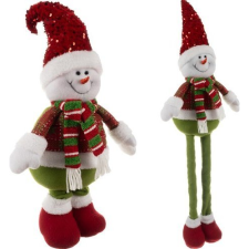 Ruhhy 22331 Vánoční dekorace sněhulák s teleskopickými nohami 95 cm (5900779945029) party kellék