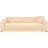 Ruhhy 26184 Elastický potah na rohovou pohovku 190-230 cm, polštář 45 x 45 cm, béžový