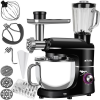 Ruhhy rozsdamentes konyhai robotgép turmix géppel, húsdarálóval, dagasztó gép, 2200W, 6,2 l