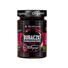 Runoland bio céklagolyók 300 g konzerv
