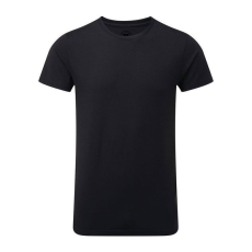 Russell 165M környakas unisex rövid ujjú póló, Black-2XL