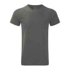 Russell 165M környakas unisex rövid ujjú póló, Grey-M férfi póló