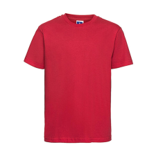 Russell Europe Csomag akciós póló (minimum 3 db) Gyerek rövid ujjú póló Russell Europe Kids&#039; Slim T-Shirt -XS (34), Klasszikus Piros gyerek póló