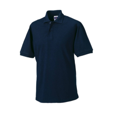 Russell Europe Férfi galléros munkaruha Russel Hard Wearing Polo Shirt 5-6XL - 5XL, Sötétkék (navy) férfi póló