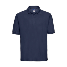 Russell Europe Férfi galléros póló rövid ujjú Russell Europe Polo Blended Fabric - 5XL, Sötétkék (navy) férfi póló