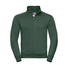 Russell Europe Férfi pulóver hosszú ujjú Russell Europe Men's Authentic Sweat Jacket - XL, Sötétzöld