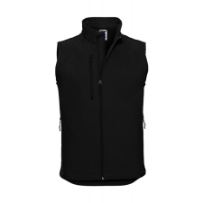 Russell Europe Férfi ujjatlan Softshell Russell Europe Softshell Gilet L, Fekete férfi mellény