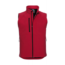 Russell Europe Férfi ujjatlan Softshell Russell Europe Softshell Gilet L, Piros férfi mellény