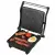 Russell Hobbs George Foreman Flexe Grill elektromos grillező, levehető sütőlapokkal, tapadásmentes felülettel, zsírgyűjtővel, fekete