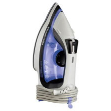 Russell Hobbs Wrap & Clip Gőzölős vasaló Kerámia talp 2400 W Fekete, Kék, Fehér vasaló