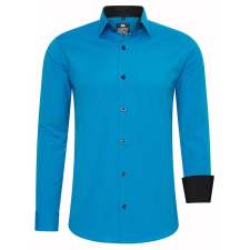 RUSTY NEAL férfi ing R-44 hosszú ujjú karcsú fazon, 5XL férfi ing