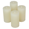  Rusztikus henger gyertya 50x90mm ivory 4db/csom (db ár)