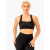 Ryderwear Sports bra Knockout Racer Back Black - Ryderwear