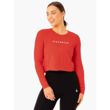 Ryderwear Women‘s Long Sleeve Top Foundation Red - Ryderwear női edzőruha
