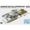  Rye Field Model Leopard 2A6 Full Interior Set with Ukraine Decal for RFM-5065/76 (Tank Not included)