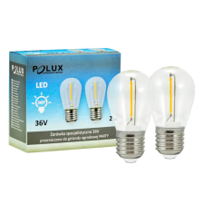 S14 FIILAMENT bulifüzér izzók 36V GOLDLUX (Polux) - 2 DB-os készlet. izzó