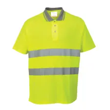  S171YERXXL Portwest Cotton Comfort pólóing láthatósági ruházat