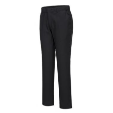  S232 - Stretch Slim Chino nadrág - fekete munkavédelem