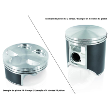 S3 Öntött Dugattyú Ø72,47mm Standard Sűrítésű Vertigo Combat Vertical 250 egyéb motorkerékpár alkatrész