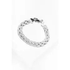  S925 Ezüst 6 Fonatos Karkötő - 17.5 cm karkötő