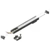 S&amp;G Eloxált alu LED profil "Slim", üres, nem festhető (1m) 8902 0020