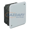 S&amp;G SG BV-735 Perforált műanyag kötődoboz fedéllel 150*150 IP20