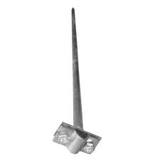 S&G Tűzihorganyzott tüske, Ø7-13mm, 400mm, 0,25kg villanyszerelés