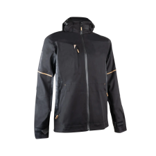  S-CLAW FEKETE/KARAMELL SOFTSHELL KABÁT_2XL munkaruha
