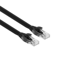 S-Link Kábel - SL-CAT602BK (UTP patch kábel, CAT6, fekete, 2m) kábel és adapter