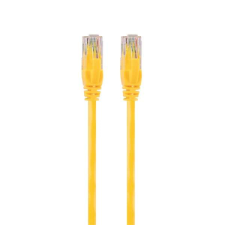 S-Link SL-CAT605YE hálózati kábel Sárga 5 M Cat6 kábel és adapter