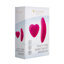  S Pleasures Premium Panty Vibe Sweetheart External Massager Pink vibrátorok